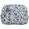 Flash Sale 🥰 Vera Bradley Perennials Gray Medium Cosmetic 🔥