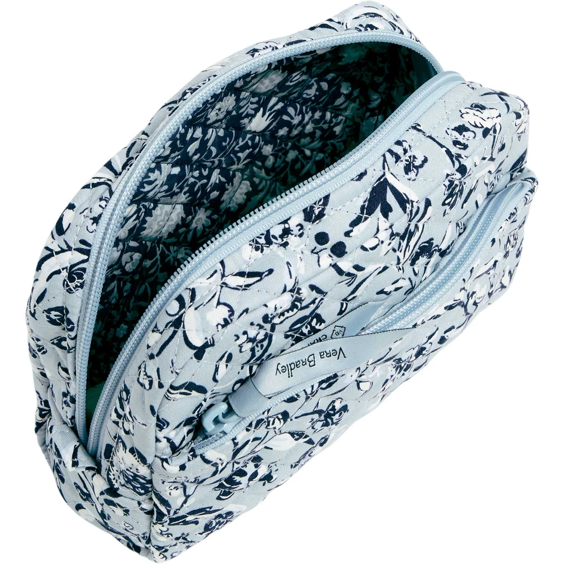 Flash Sale 🥰 Vera Bradley Perennials Gray Medium Cosmetic 🔥 - Image 3