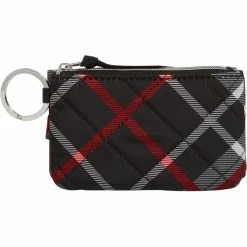 Buy ✨ Vera Bradley Paris Plaid RFID Deluxe Zip ID Case 👍