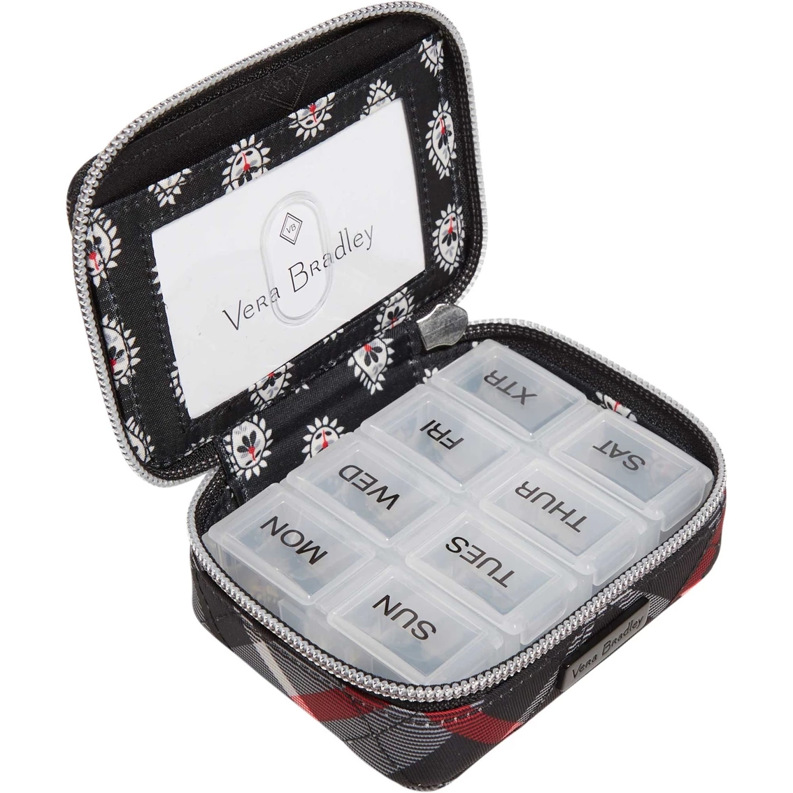 Cheapest ๐ Vera Bradley Paris Plaid Travel Pill Case ๐