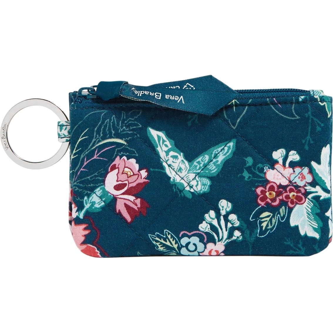 Outlet 🥰 Vera Bradley Rose Toile RFID Deluxe Zip ID Case ⭐