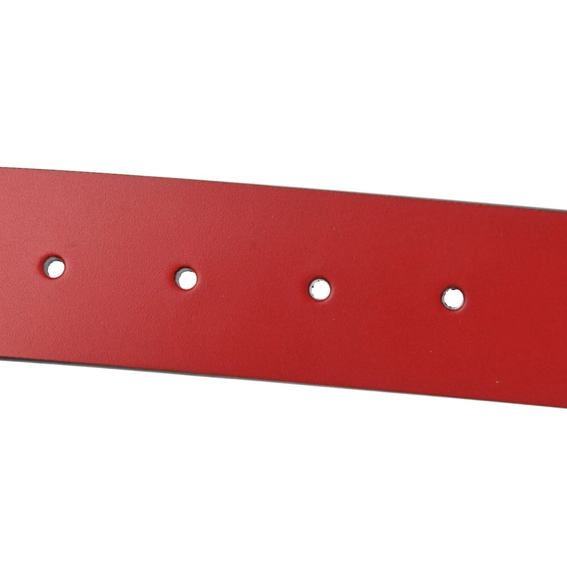 Cheapest βοΈ Gucci Rosso Red Leather Interlocking GG Buckle 90/36 Belt 546389 π - Image 5