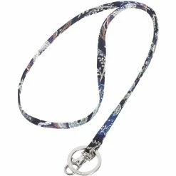 Deals ๐ Vera Bradley Performance Twill Lanyard, Classic Black ๐งจ