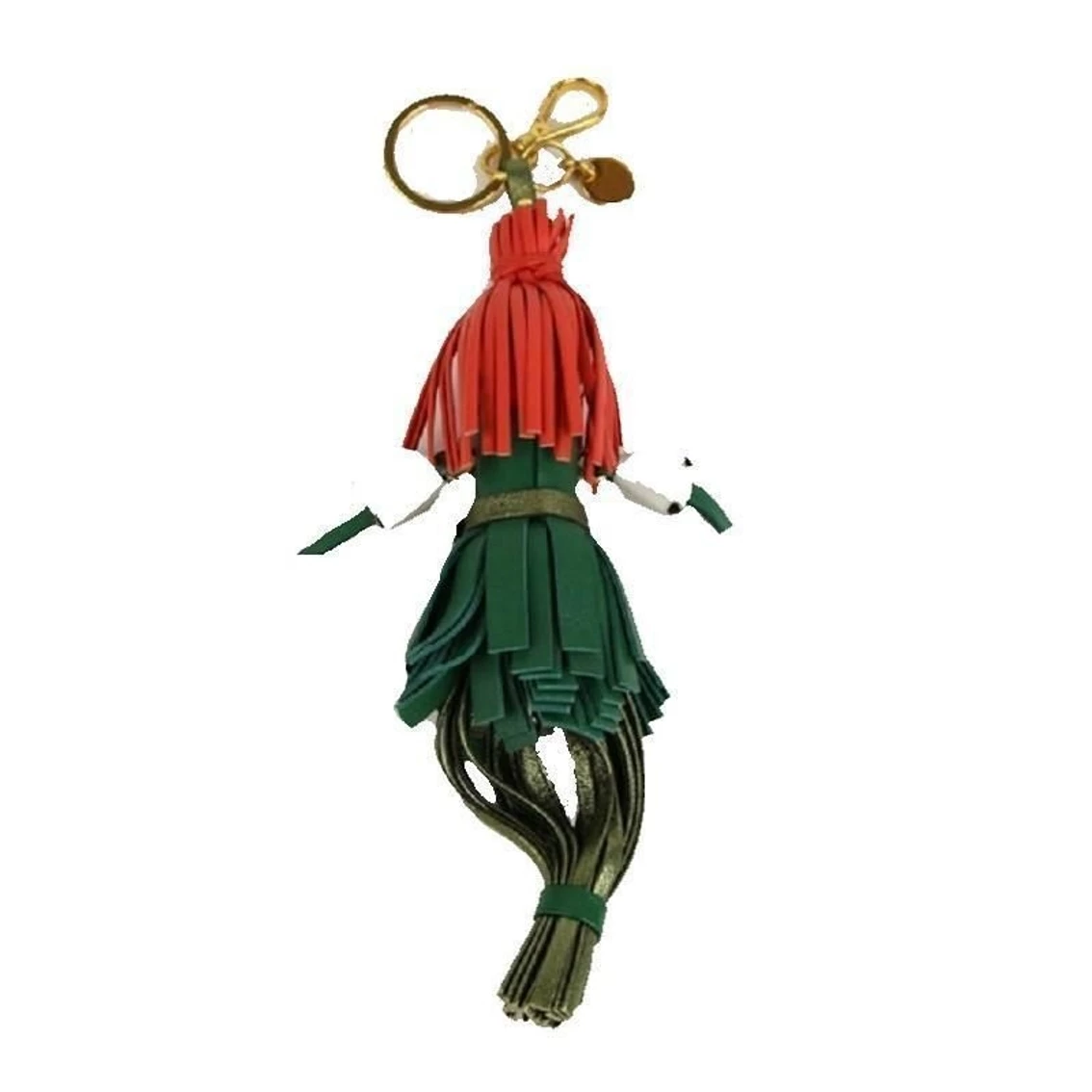 Best reviews of β Prada Trick Pelle Alice Doll Red Green Leather Key Chain 1TL172 π - Image 3