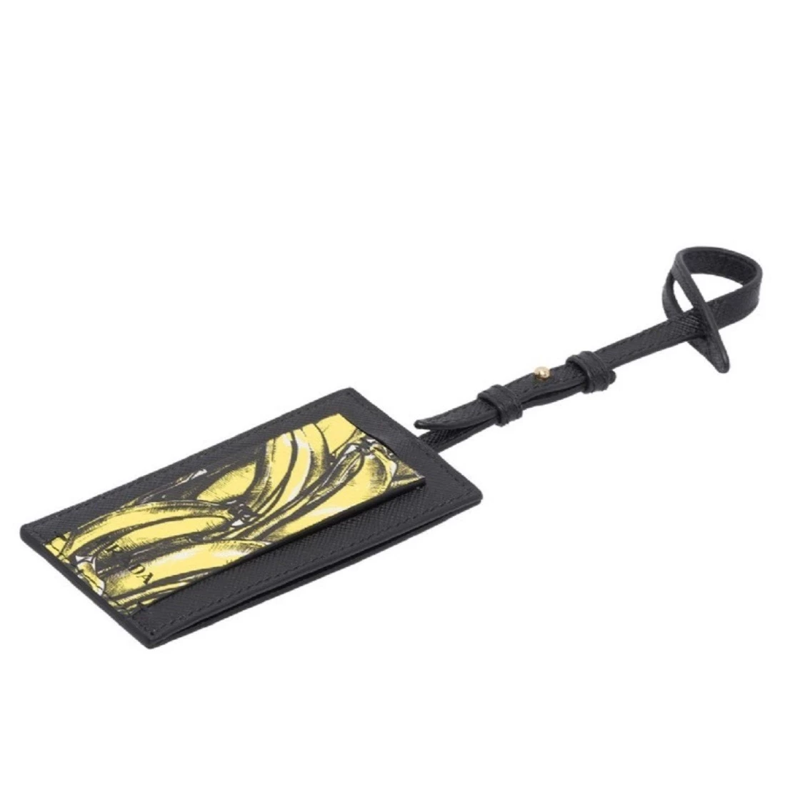 Best reviews of โจ Prada Banana Saffiano Leather Name Tag Keychain Iconic Prada 1EN023 ๐ฅฐ - Image 4