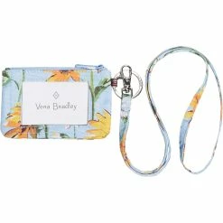 Best Pirce ⭐ Vera Bradley ReActive Sky Zip ID Lanyard 🥰