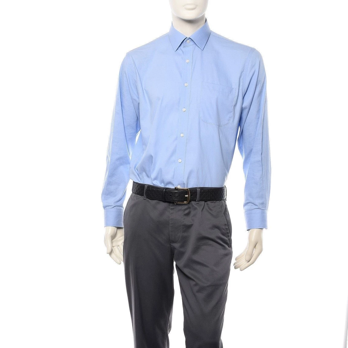 Deals โ๏ธ Gucci Microguccissima Black Leather Gold Buckle Belt 100/40 449716 ๐คฉ - Image 2