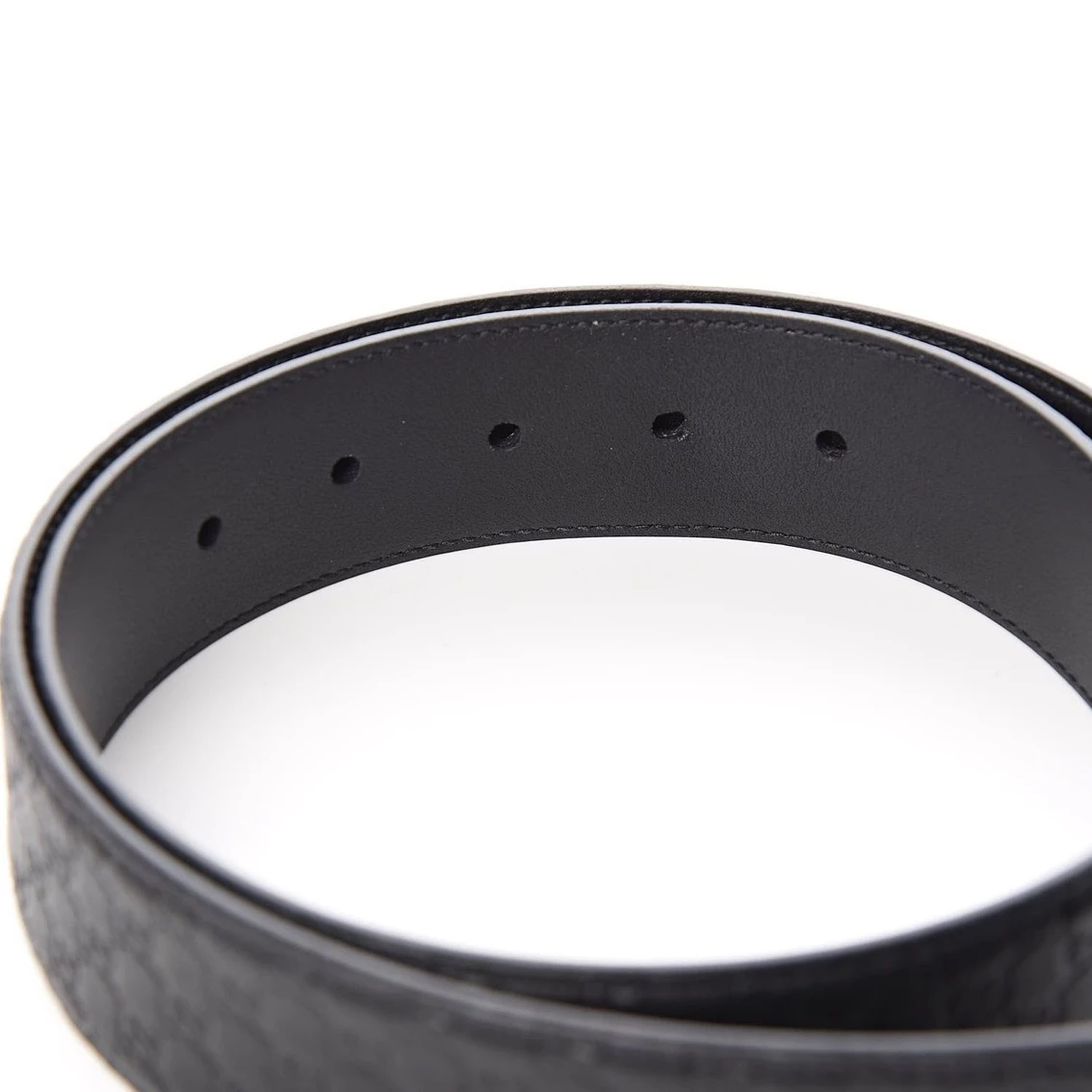 Deals โ๏ธ Gucci Microguccissima Black Leather Gold Buckle Belt 100/40 449716 ๐คฉ - Image 5