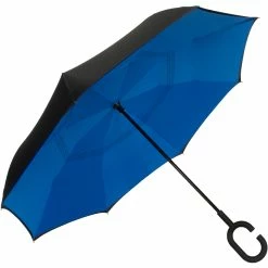 Budget 🔔 ShedRain 48 In. Manual Open Reverse Umbrella ✔️