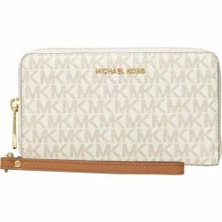 New ๐ Michael Kors Jet Set Large Flat Multifunction Phone Case ๐