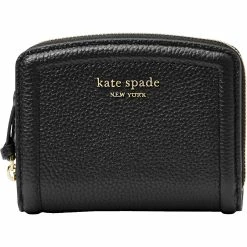 Top 10 ๐งจ Kate Spade New York Knott Pebbled Leather Small Compact Wallet ๐