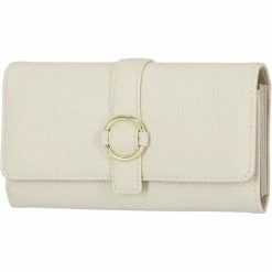 Best deal ✔️ Mundi File Master Wallet With Center Ring Overlay Bone ✨