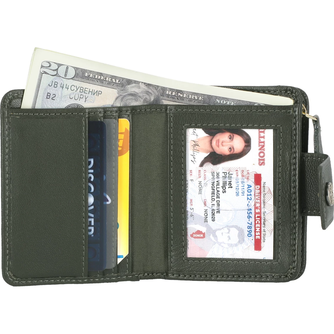 Outlet โ๏ธ Timberland Leather Blix Tab Billfold With Coin Pocket Wallet ๐ - Image 3