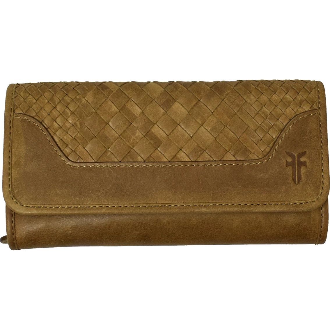 Coupon ๐ฅ Frye Melissa Basket Woven Leather Wallet ๐งจ