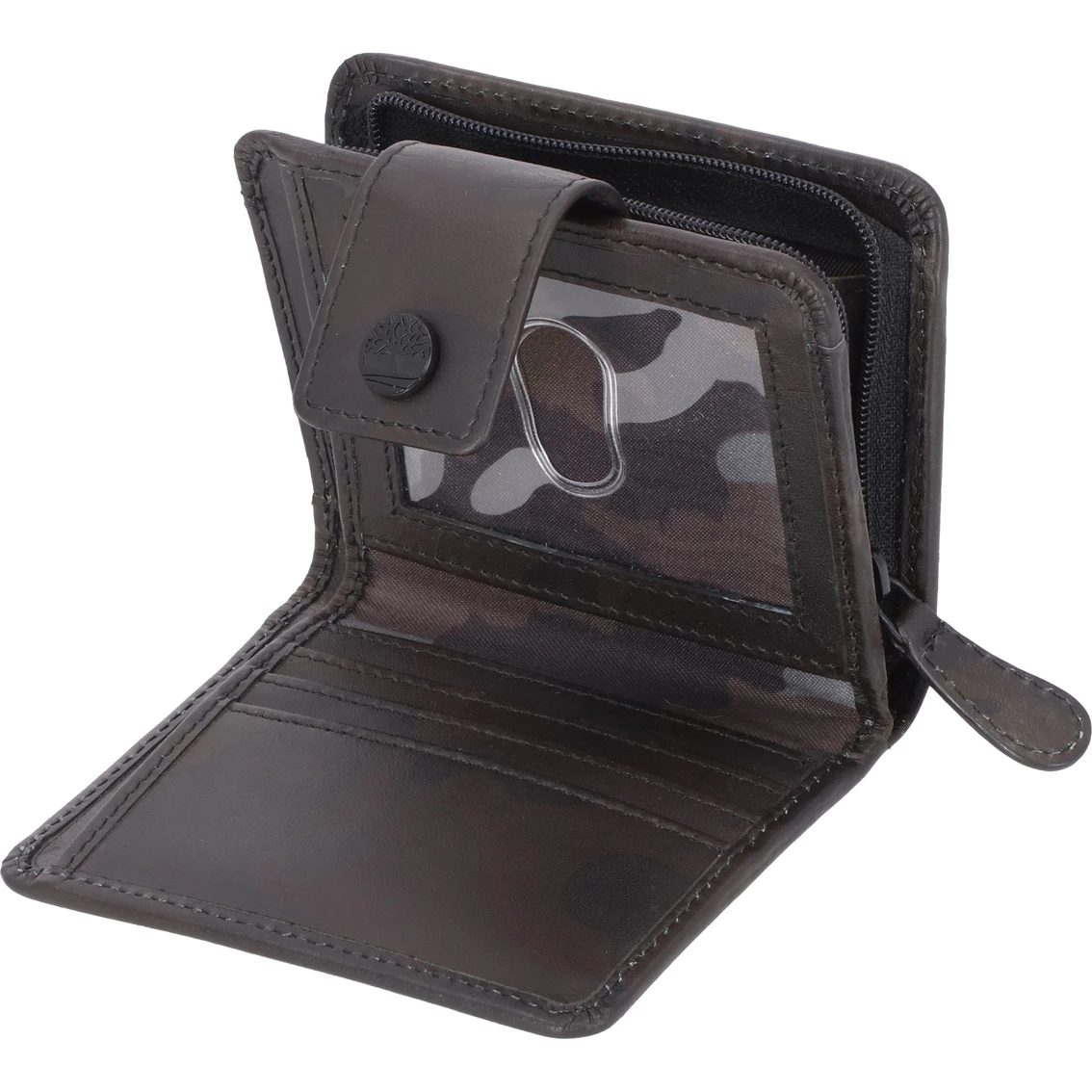 Best reviews of π Timberland Leather Camo Tab Billfold With Coin Pocket Wallet π₯ - Image 2