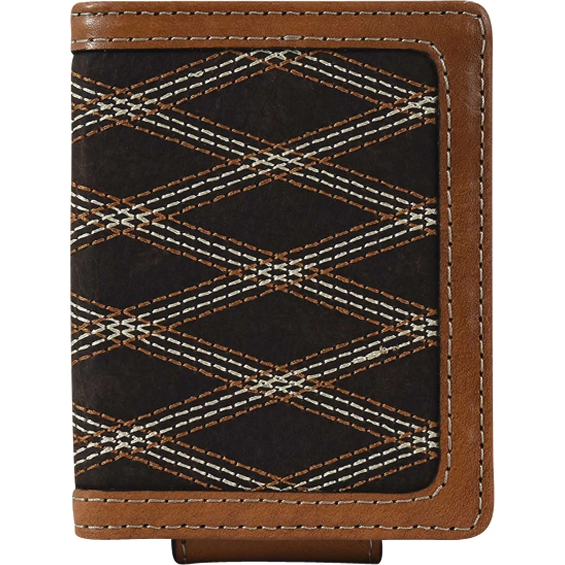 Coupon โ๏ธ Justin Bifold Card Wallet, Crisscross Stitch ๐ฏ