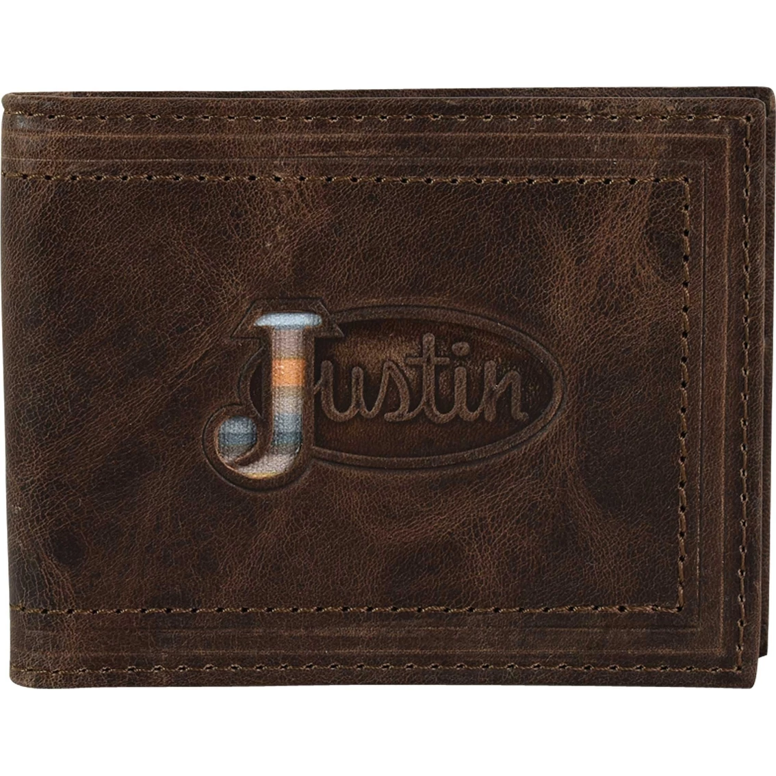 Brand new ๐ Justin Serape Logo Bifold Wallet ๐