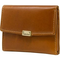 Hot Sale 😉 Timberland 👩 Women's Leather Buff Apache Flap Billfold Wallet 👏