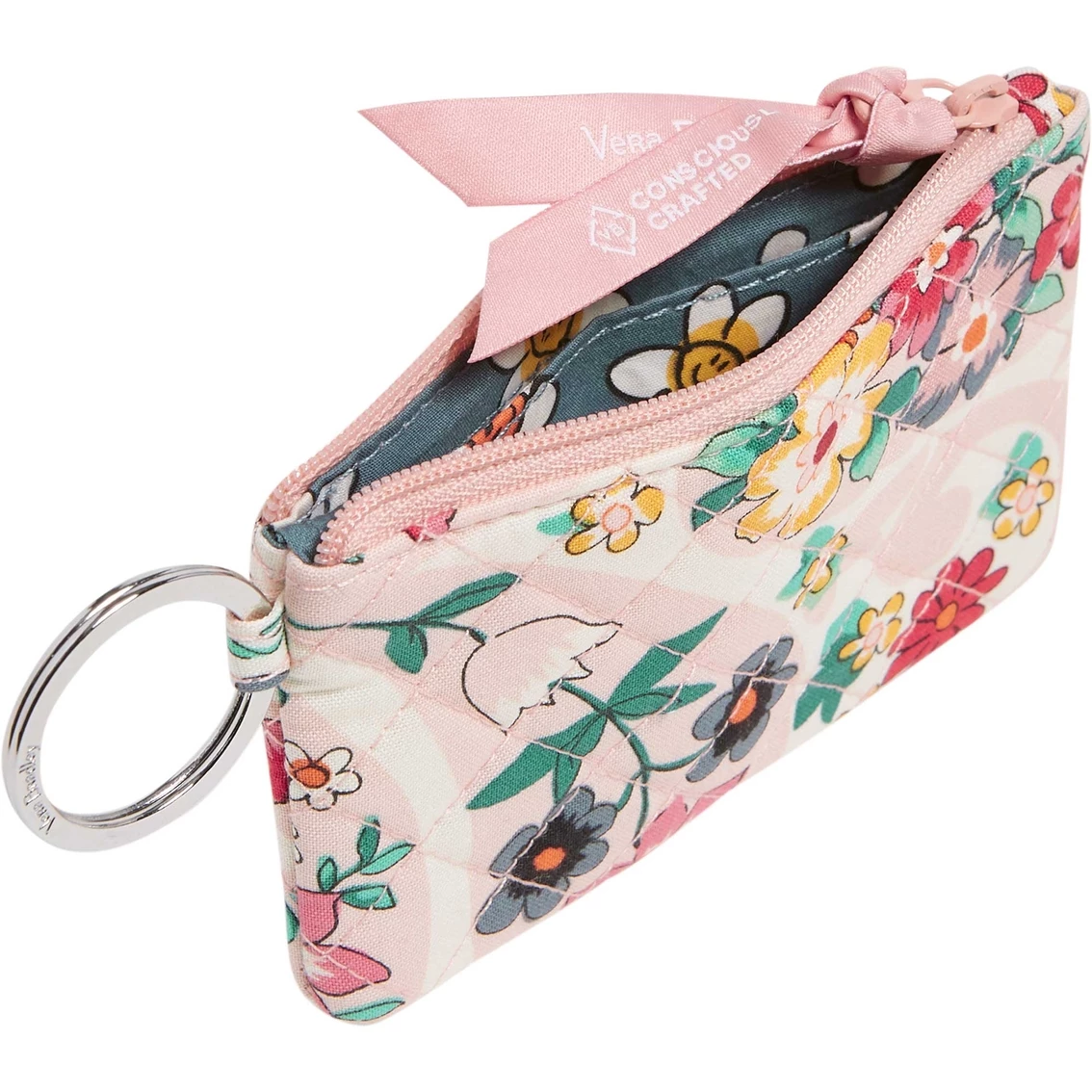 Hot Sale 🎉 Vera Bradley Prairie Paisley Zip ID Lanyard In Recycled Cotton ⌛ - Image 2