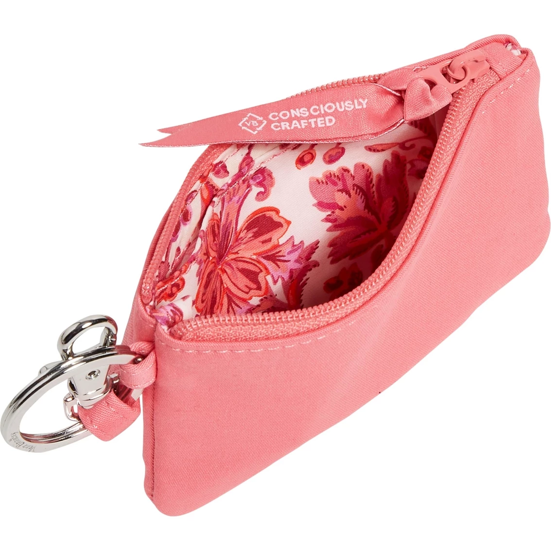 Outlet 🔔 Vera Bradley Rouge Rose Zip ID Lanyard 😉 - Image 2