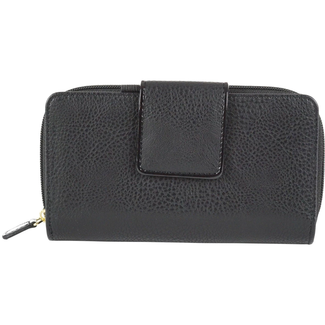 Best Sale ๐ Dezine News Accessories Pebble Patent Tab Zip Wallet ๐