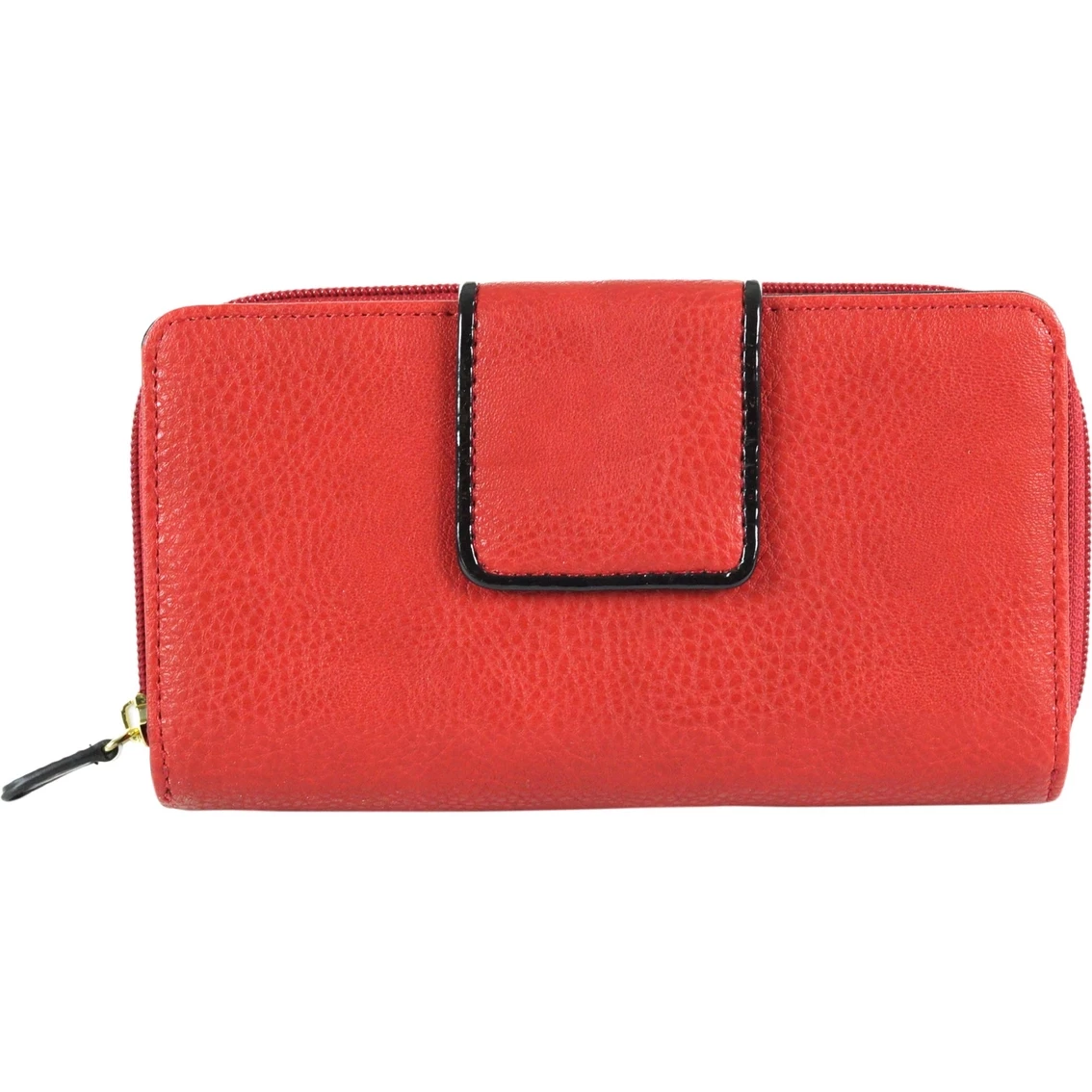 Best Sale ๐ Dezine News Accessories Pebble Patent Tab Zip Wallet ๐ - Image 2