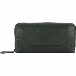 Cheap 😀 Frye Melissa Leather Zip Wallet 🛒