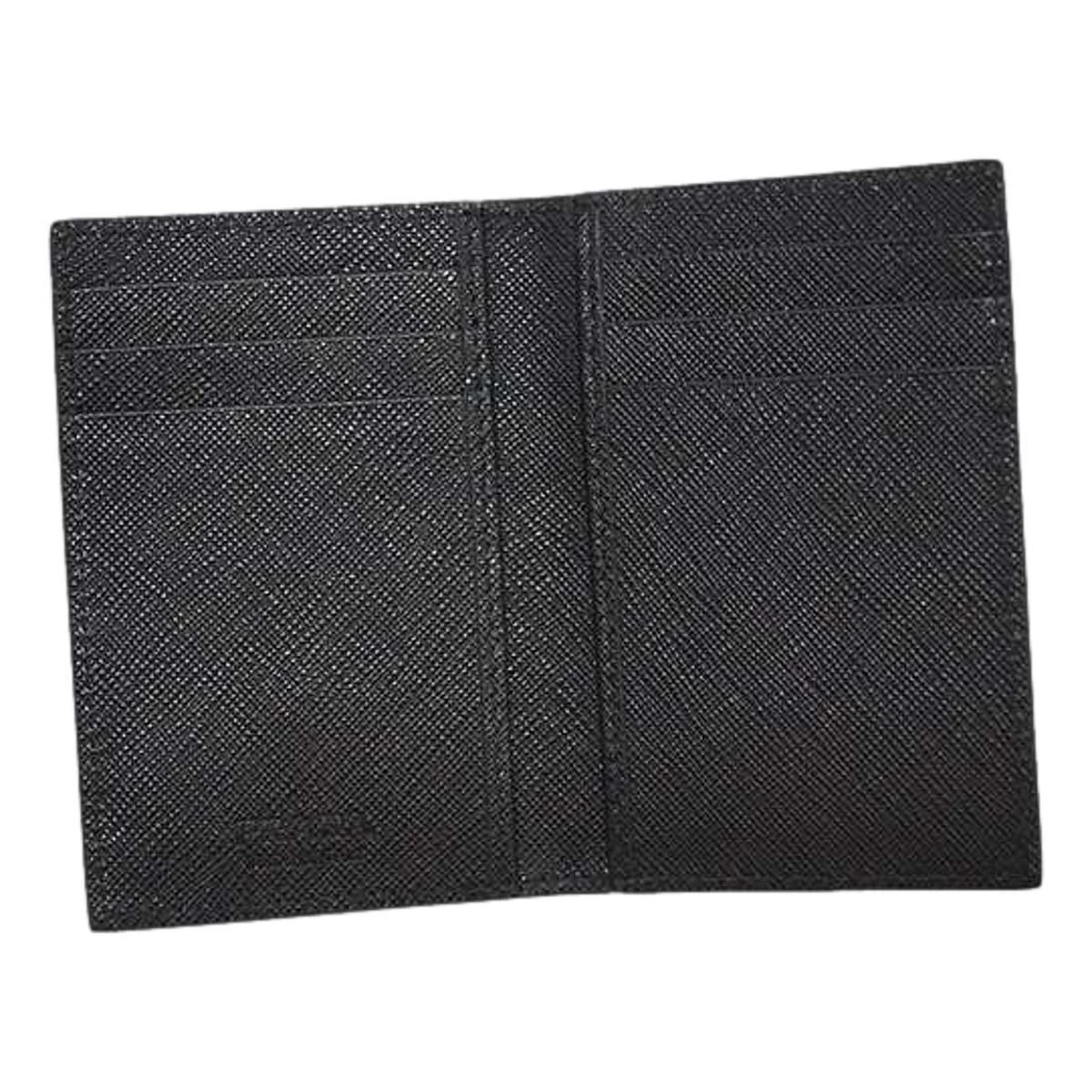 Budget β Prada Men's Saffiano Leather Vertical Card Black Holder 2MC101 π€© - Image 4