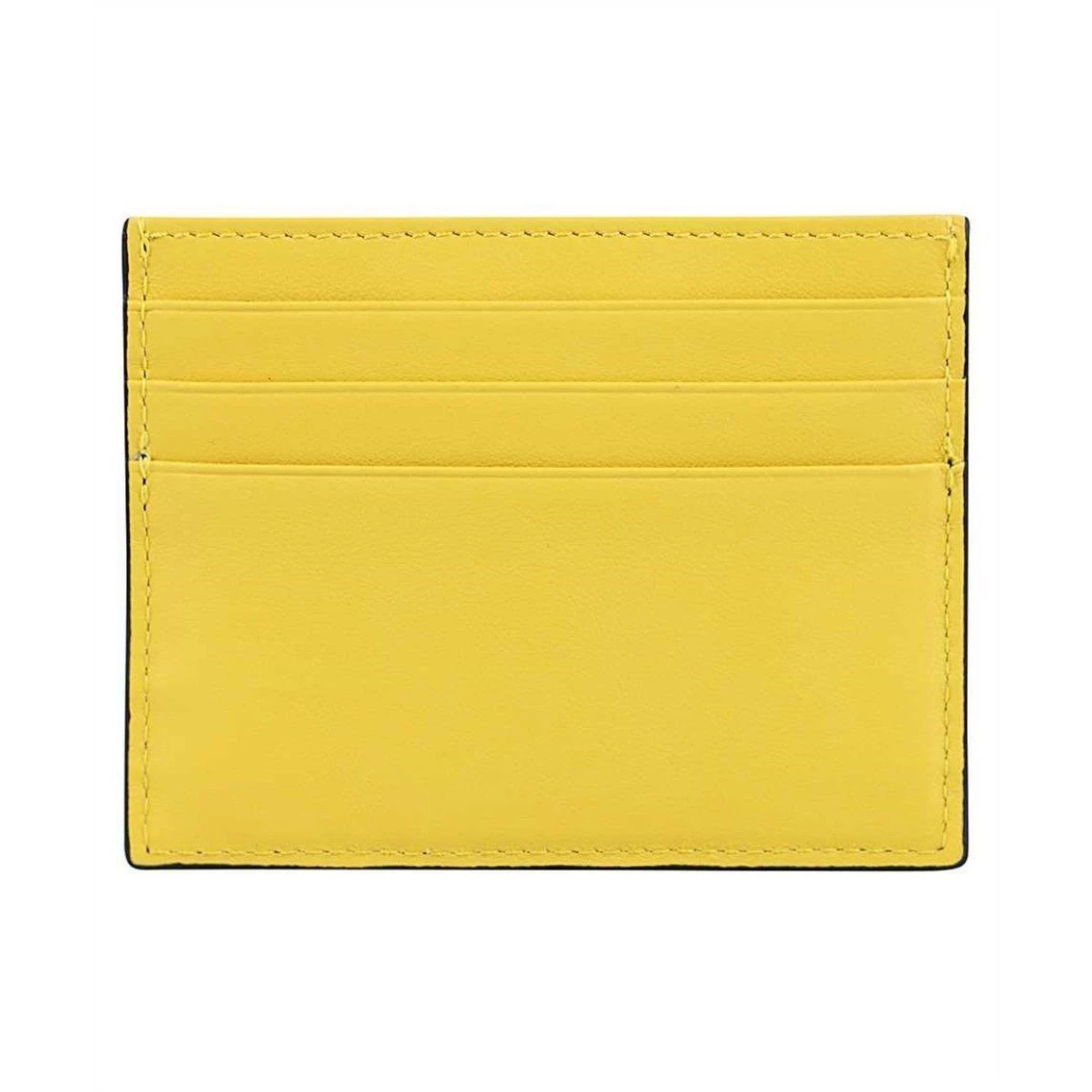 Brand new π Fendi Camouflage Bugs Print Calf Leather Military Green Card Case 7M0164 π - Image 3