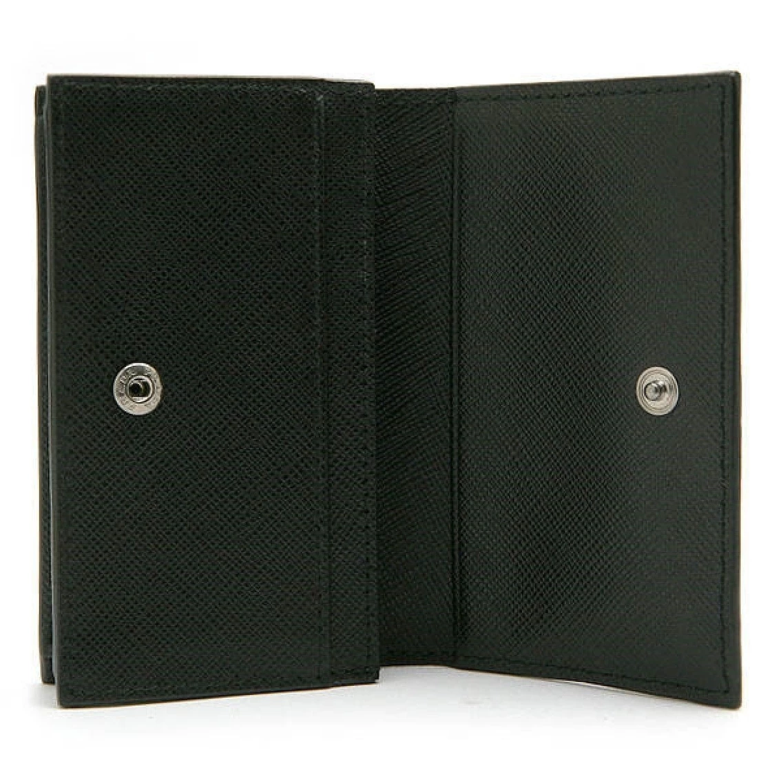 Best Pirce π Prada Mens Saffiano Flap Card Holder Wallet Black 2MC122 π₯ - Image 5