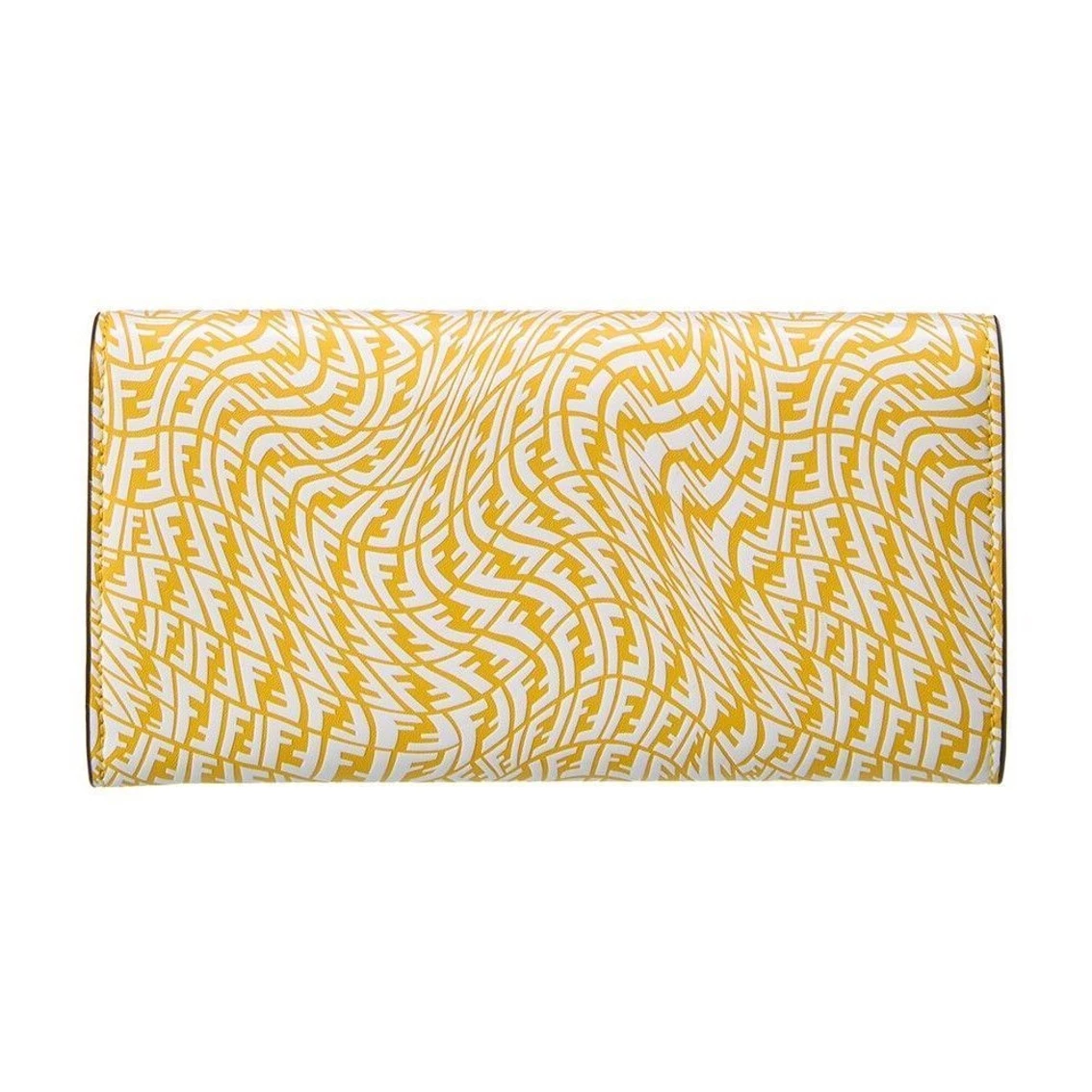 Cheap โจ Fendi F Is Fendi Yellow Leather Vertigo Print Long Wallet 8M0251 ๐ฅ - Image 2