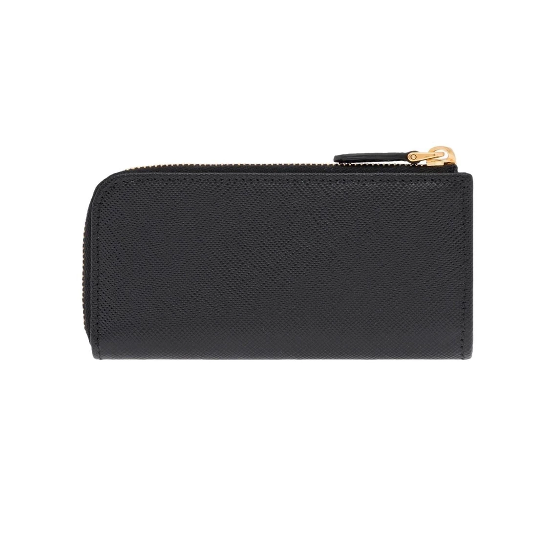 Best reviews of π Prada Black Saffiano Leather Key Holder Pouch Wallet 1PP026 π - Image 2