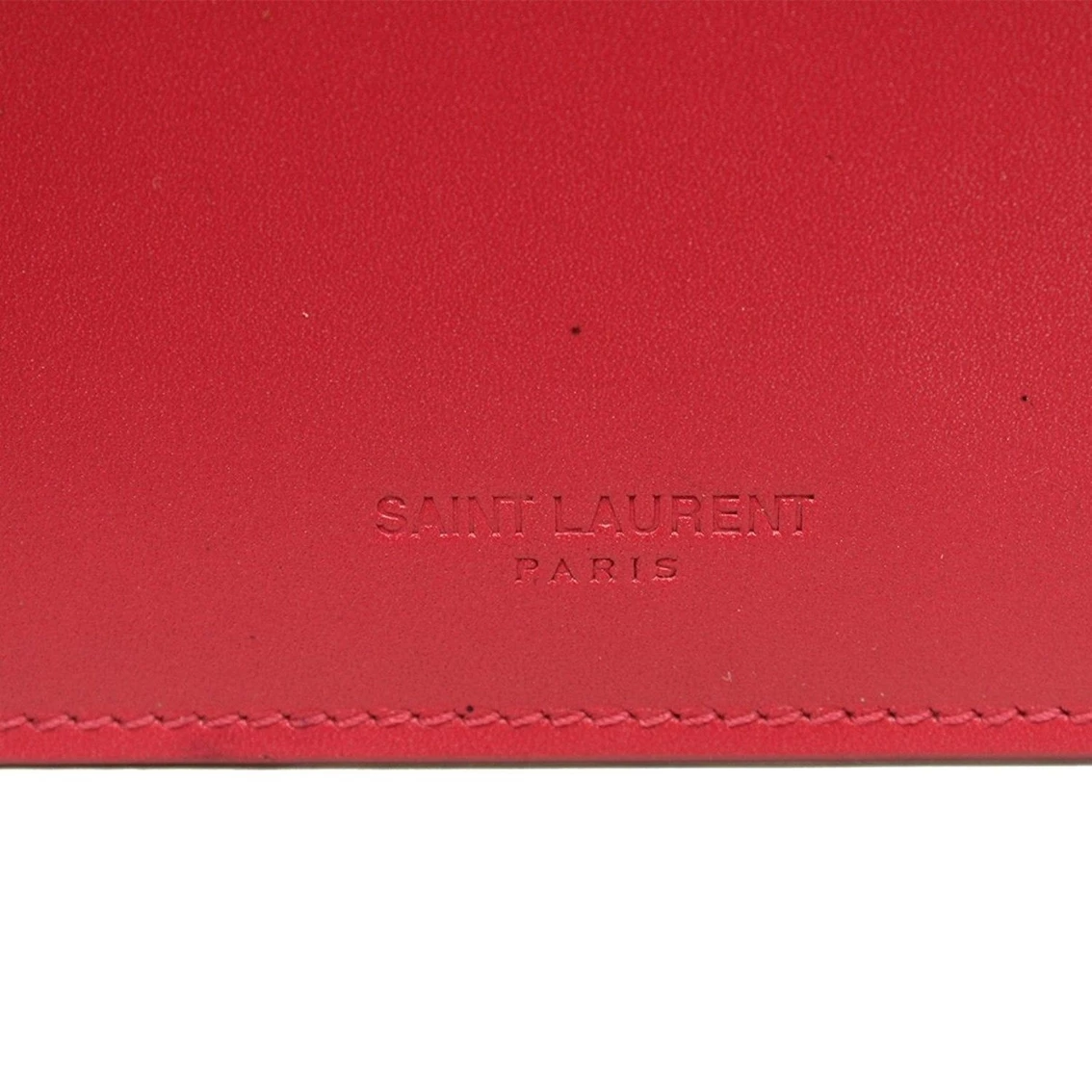 Brand new ⌛ Saint Laurent 💄 Lipstick Pink Classic Leather Document Holder 315875 🎁 - Image 2