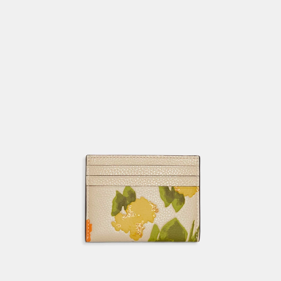 Best deal ๐ COACH Floral Printed Leather Flat Card Case ๐ - Image 2