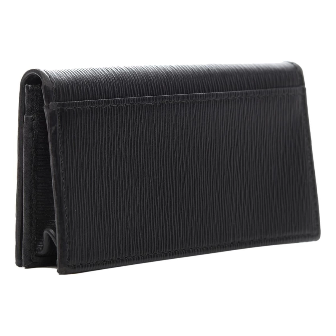 Hot Sale ๐งจ Prada Black Vitello Move Leather Card Case Wallet 1MC122 โญ - Image 2